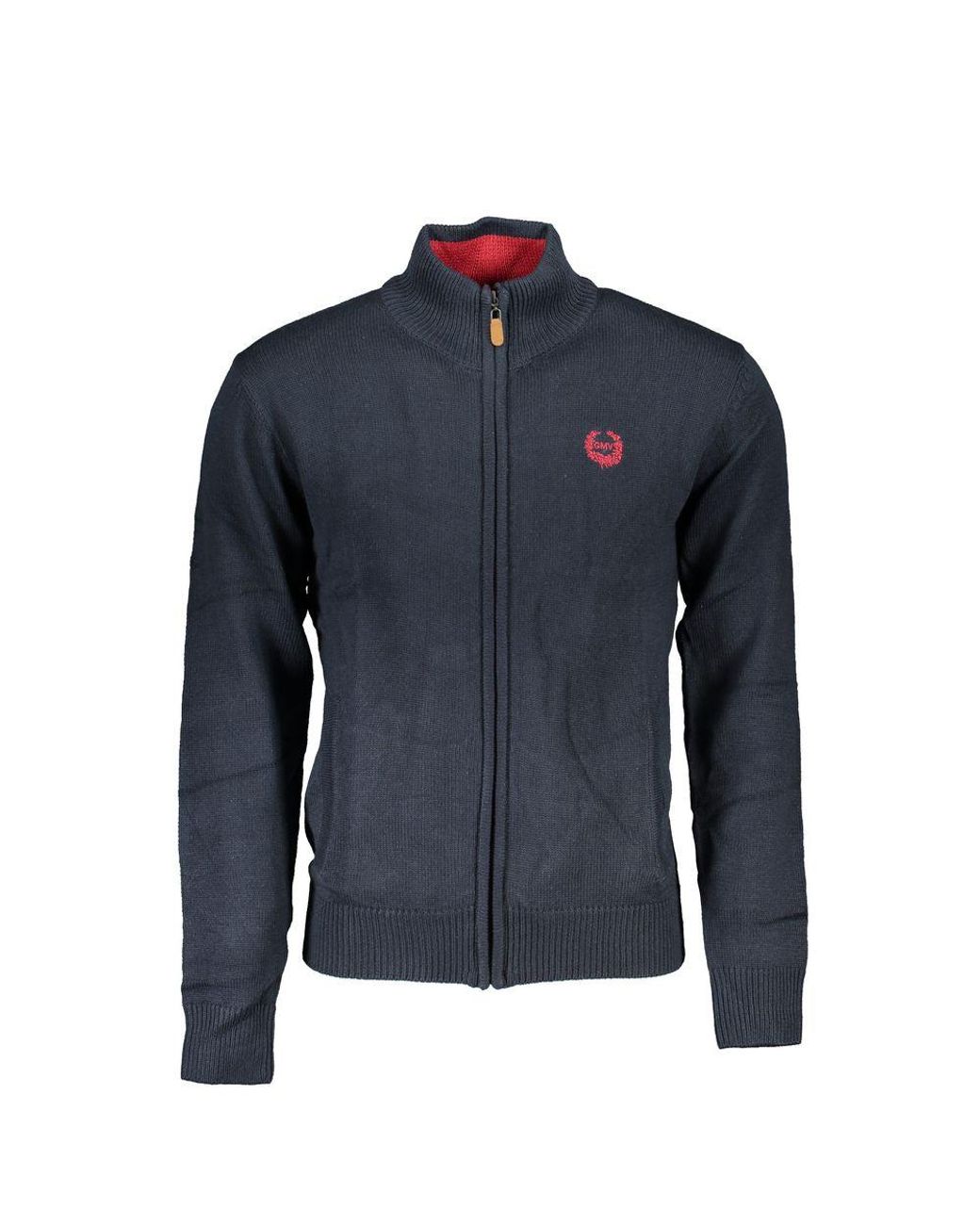Gianmarco Venturi Blue Cotton Sweater for men