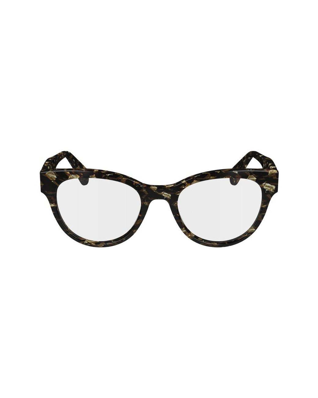 Lanvin Black Brown Acetate Frames