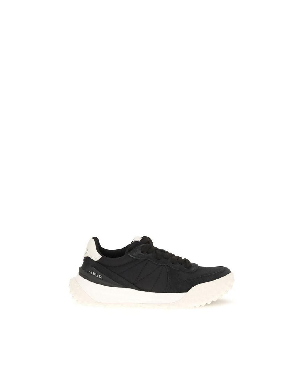 Moncler Black Polyamide Athletic Sneakers