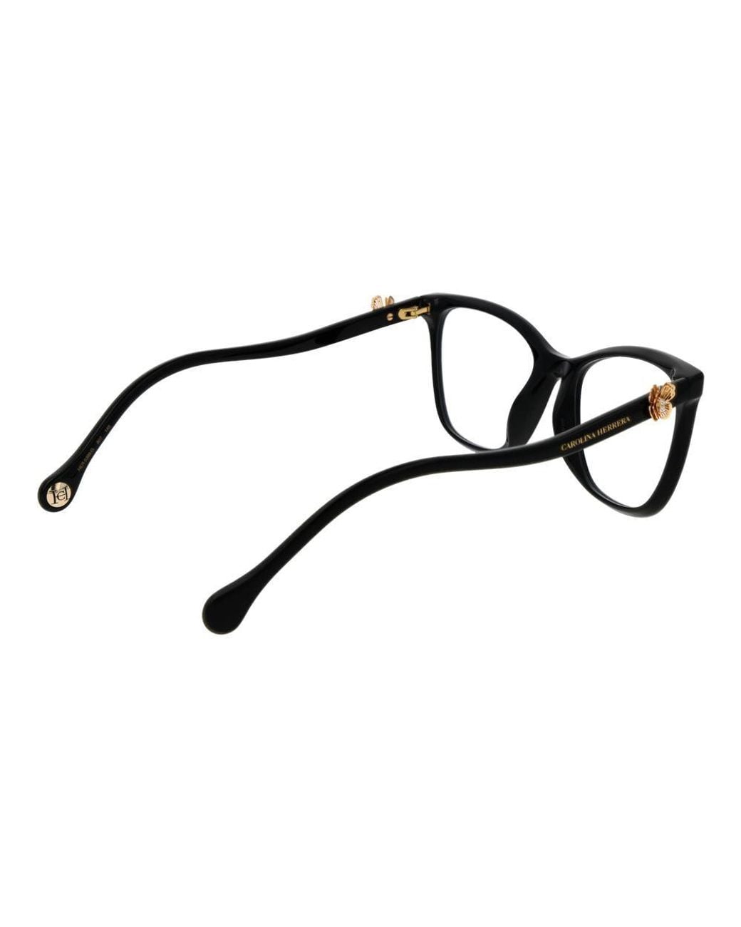 Carolina Herrera Black Acetate Glasses (Frames)