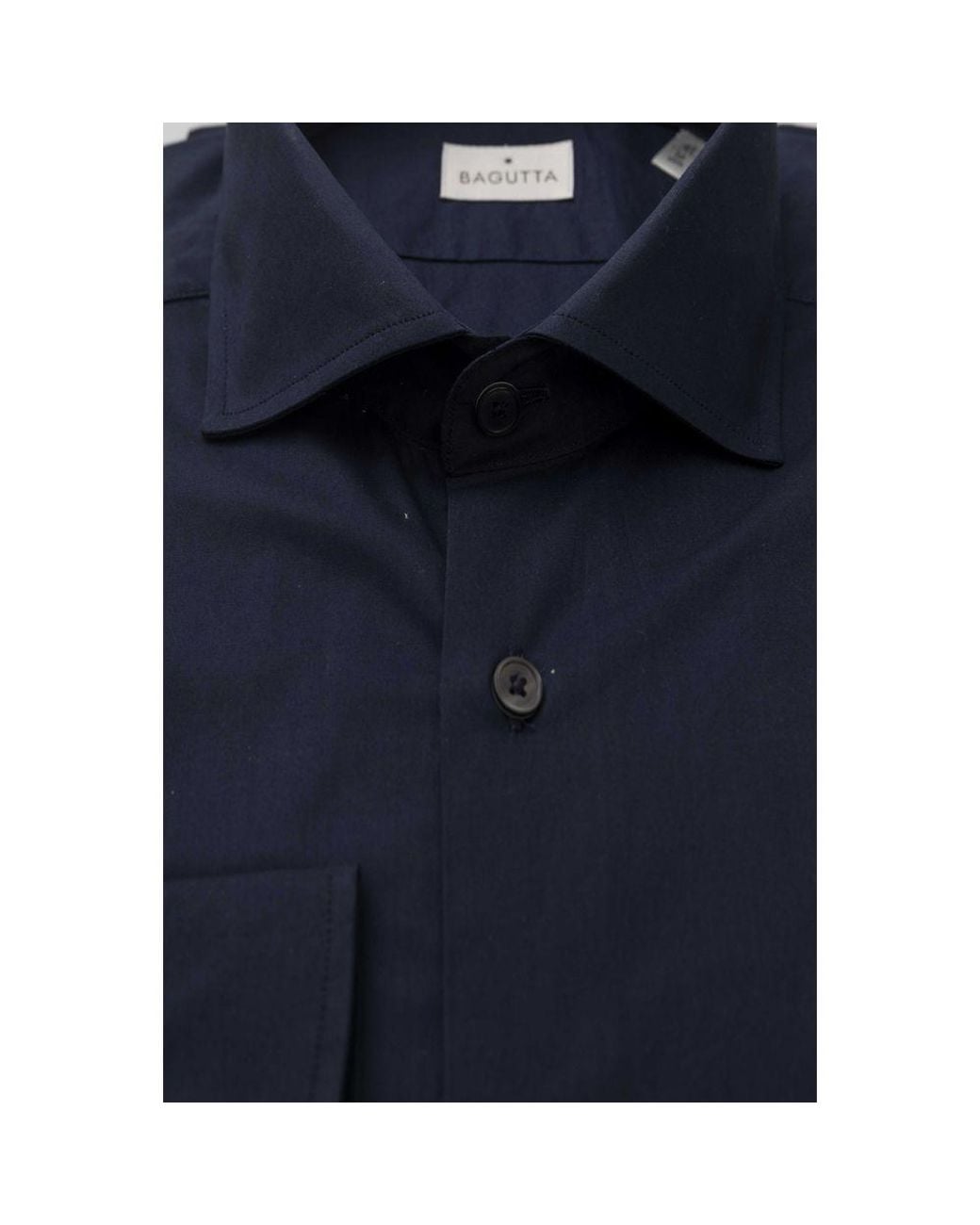 Bagutta Blue Cotton Shirt for men