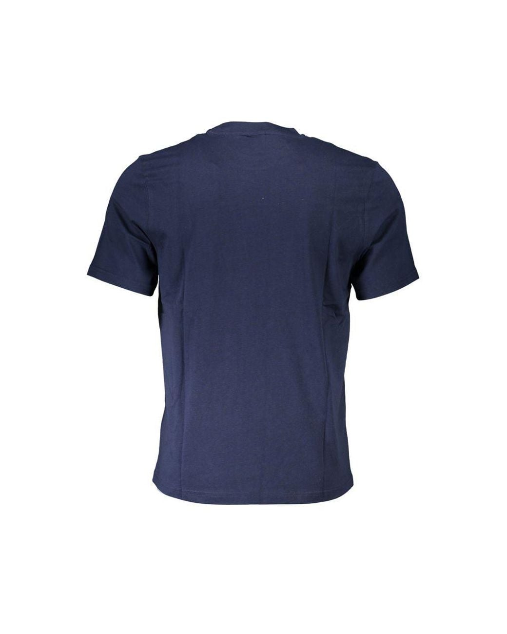 North Sails Blue Cotton T-Shirt for men