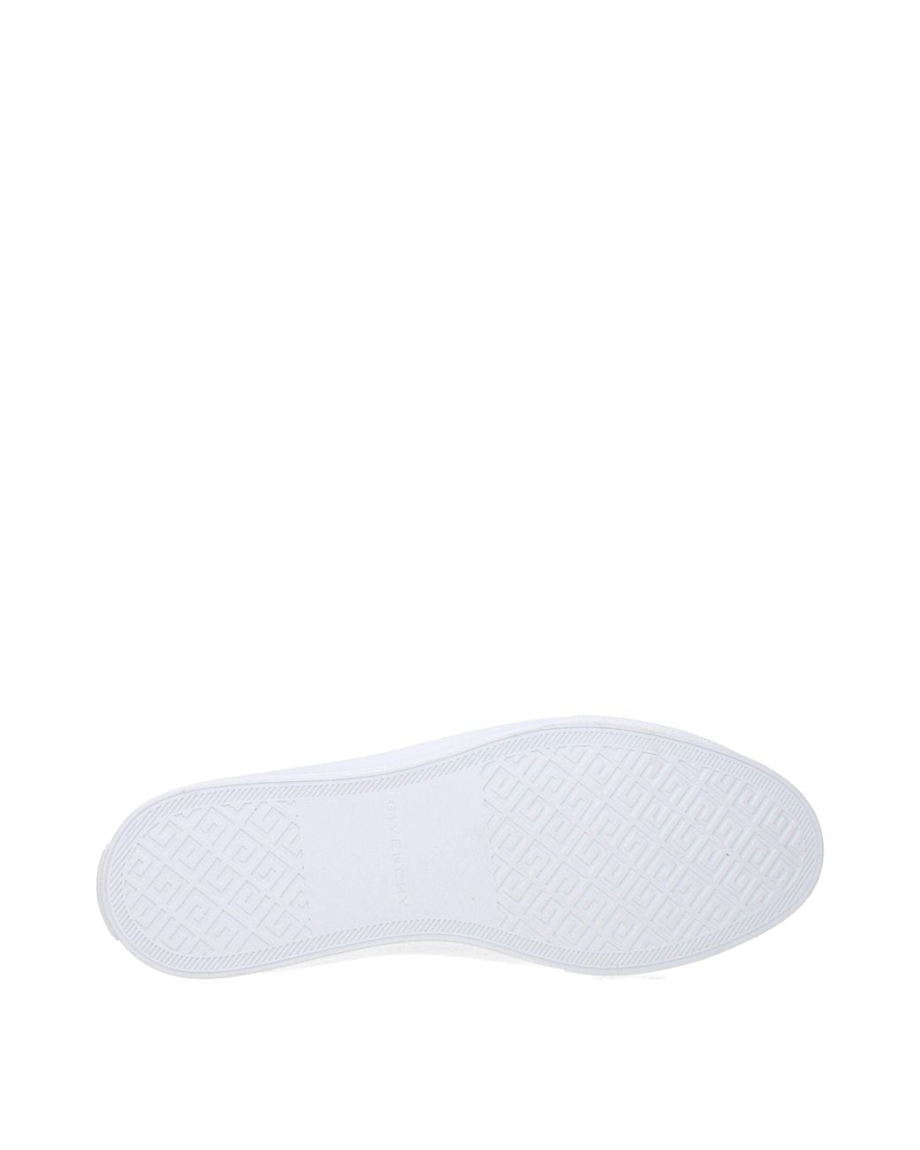 Givenchy White Leather Low Top Sneakers for men