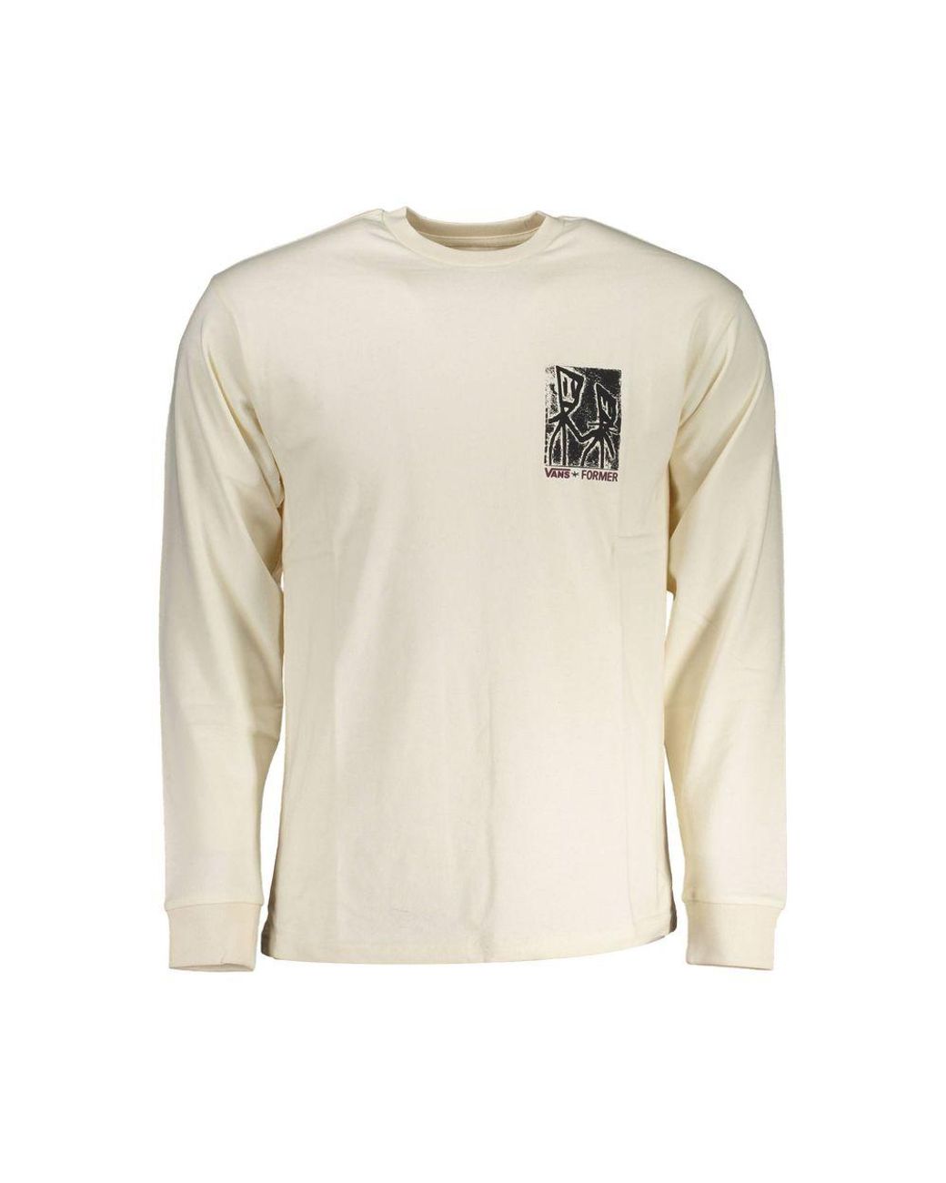 Vans Natural White Cotton Men's T for men