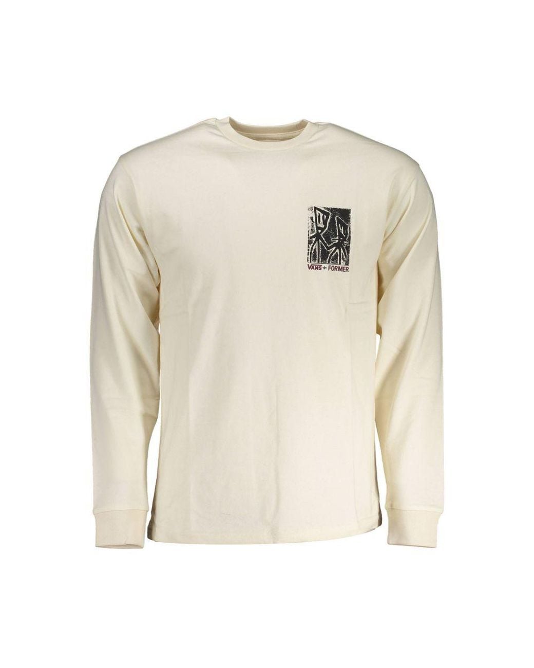 Vans Natural White Cotton Men's T for men