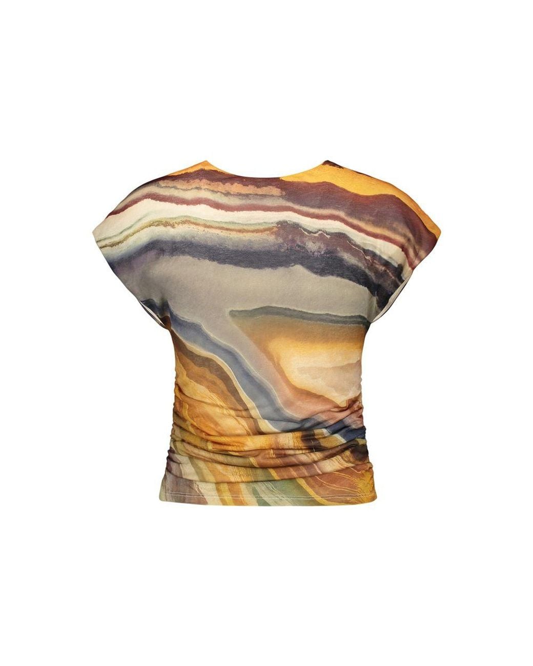 Desigual Multicolor Beige Viscose S T