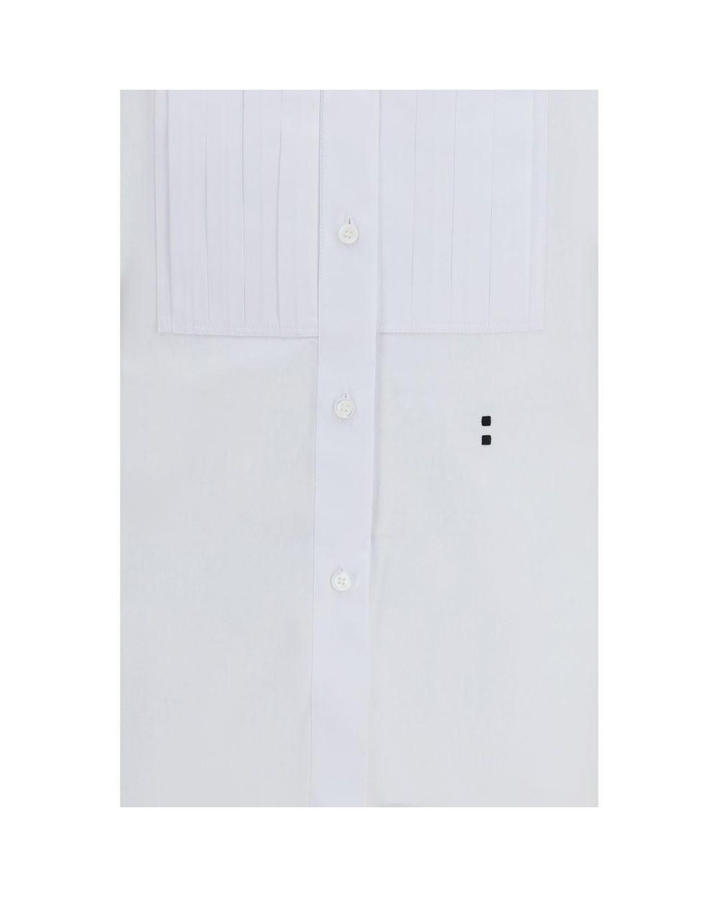 Fendi White Cotton Dress Shirt