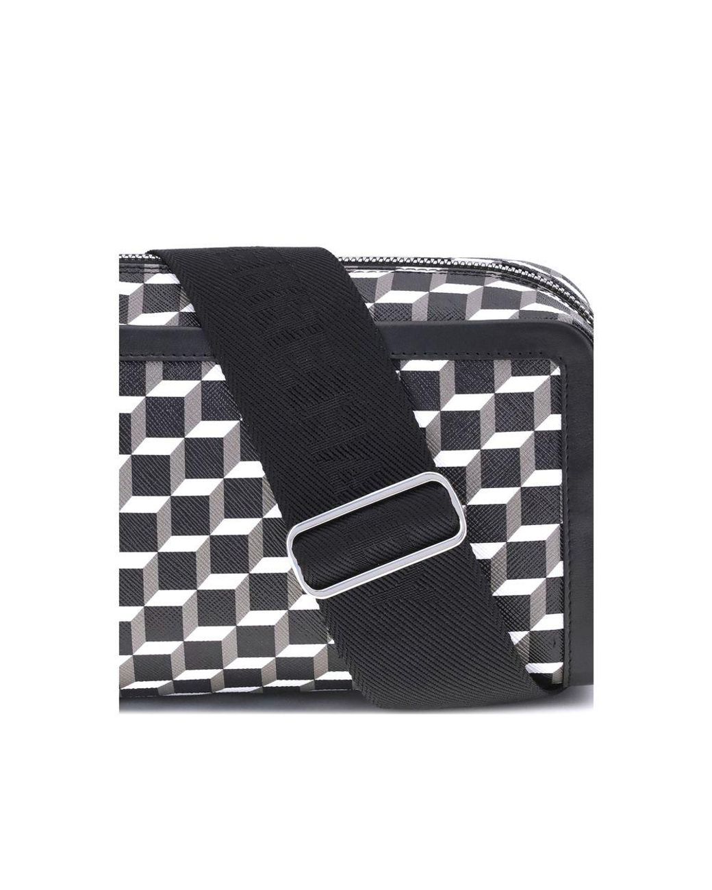 Pierre Hardy Blue Cube Box Shoulder Bag