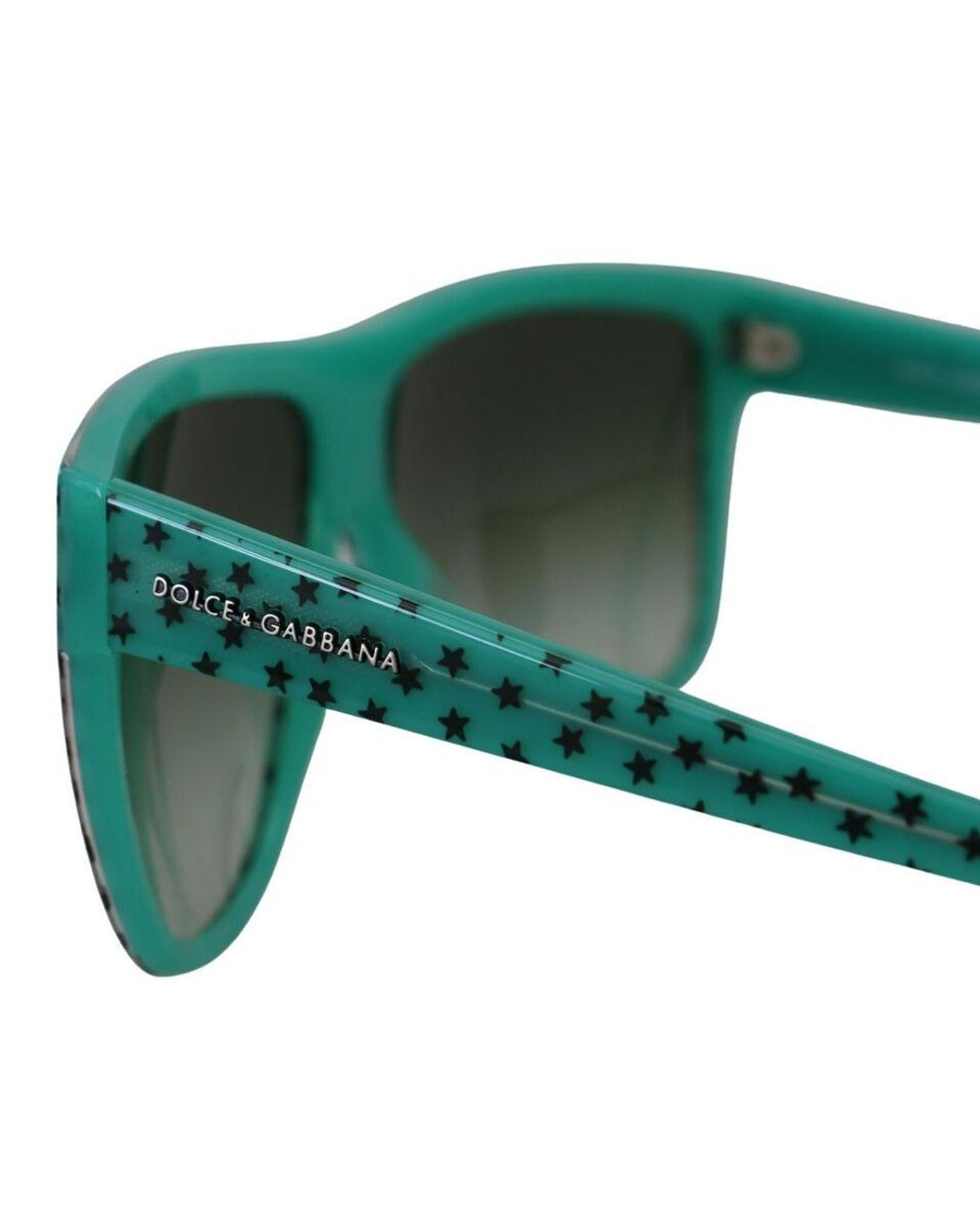 Dolce & Gabanna Sunglasses with Star pattern Dolce and Gabbana DG4124 Green Star Pattern Sunglasses – Ask  main image 4