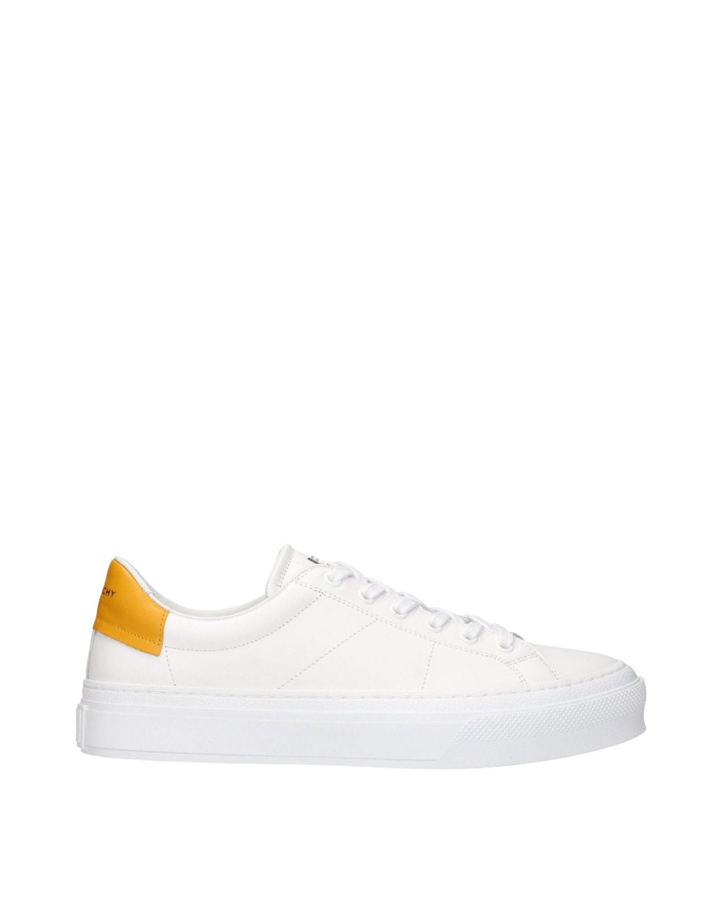 Givenchy White Leather Low Top Sneakers for men
