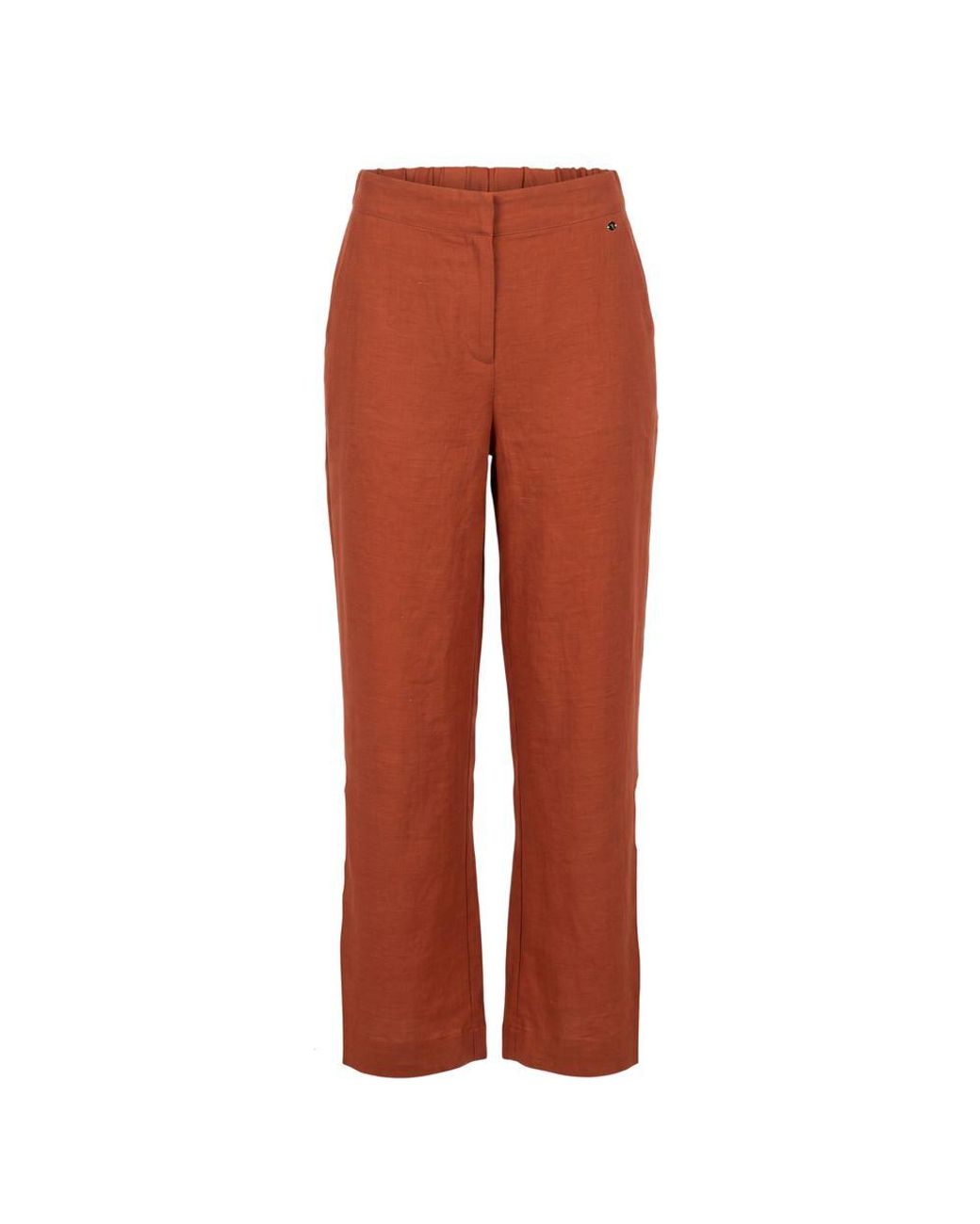 Trussardi Red Viscose Pant