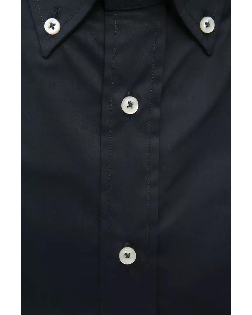 Robert Friedman Black Cotton Shirt for men