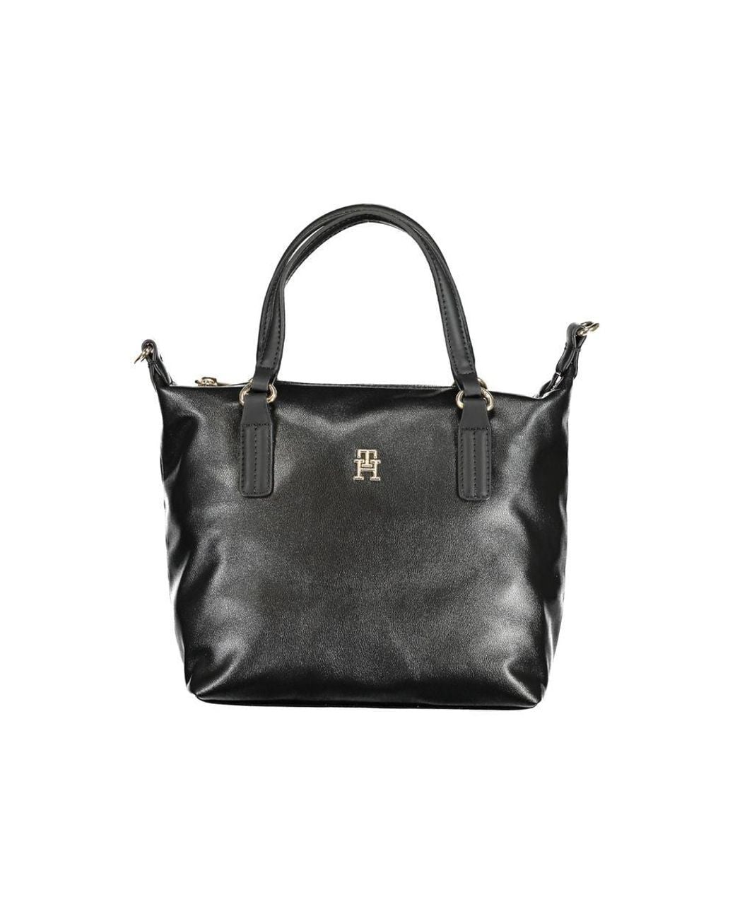 Tommy Hilfiger Black Poliestere Handbag