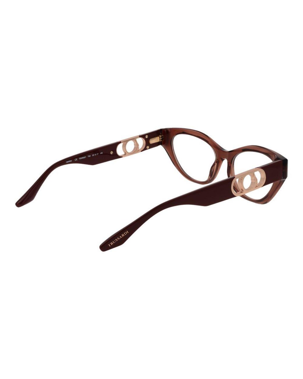 Trussardi Brown Acetate Glasses (frames)