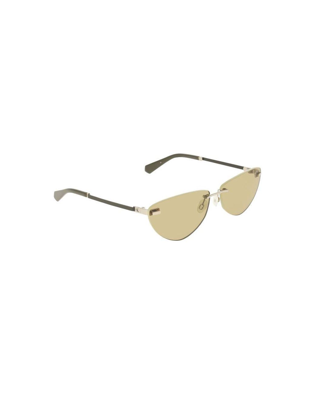 Calvin Klein Yellow Verde Metallo Sunglass