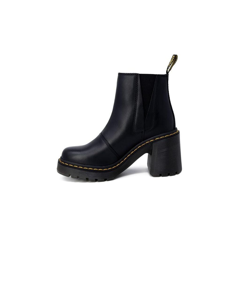 Dr. Martens Black Leather High Heel Pumps