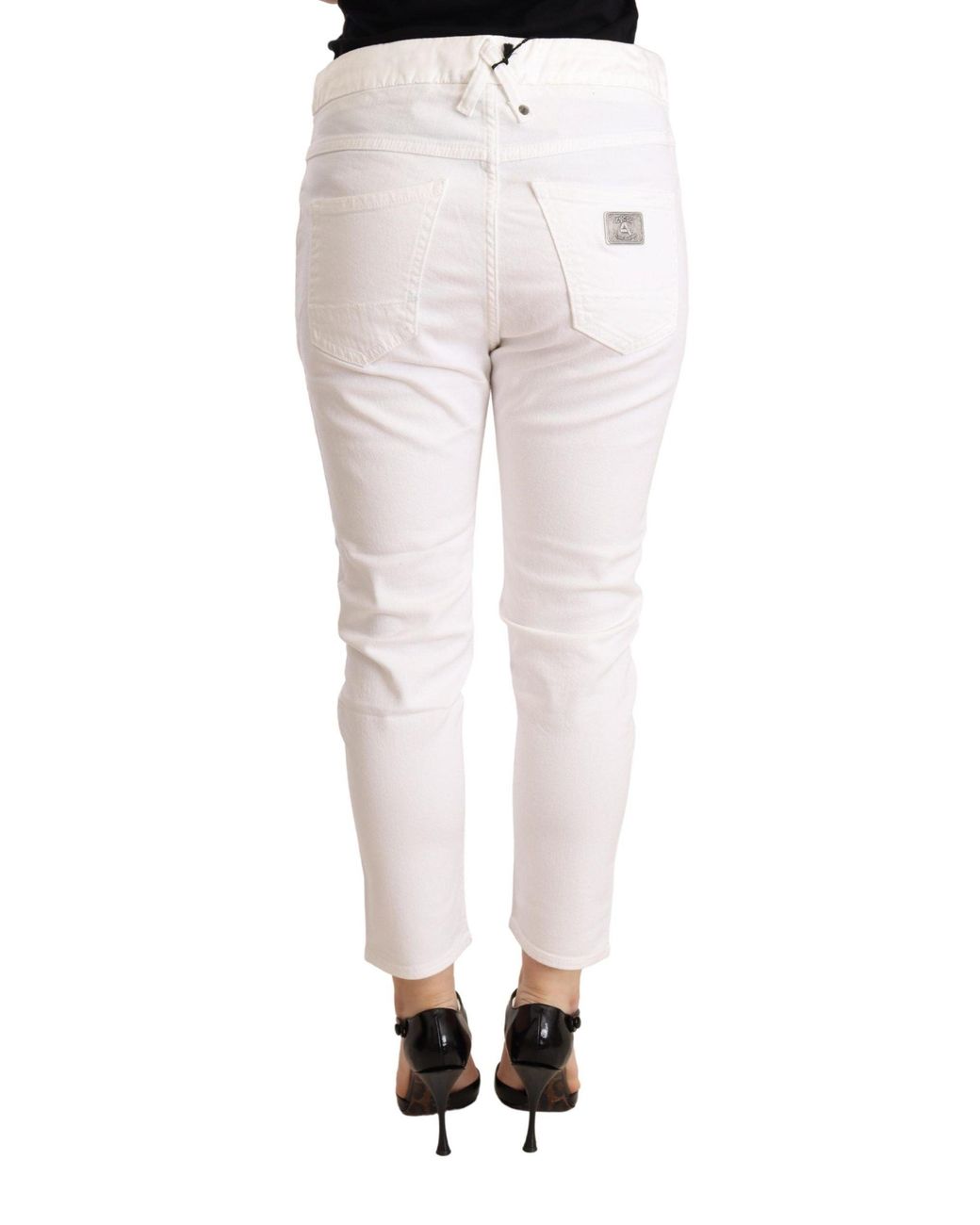 CYCLE White Cropped Trousers