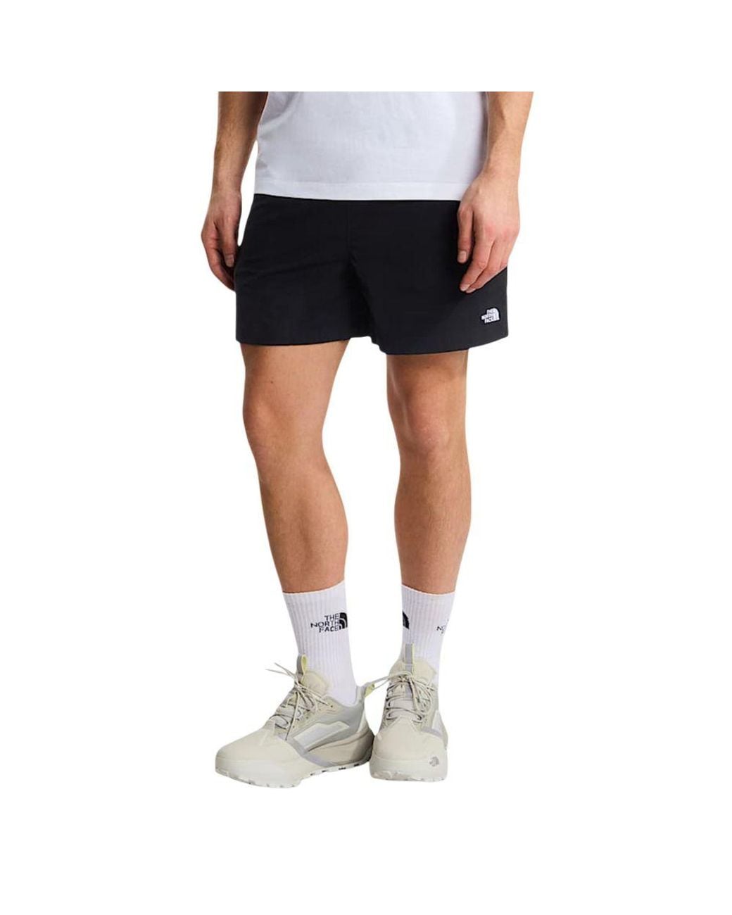 The North Face Blue Black Nylon Bermuda Shorts for men