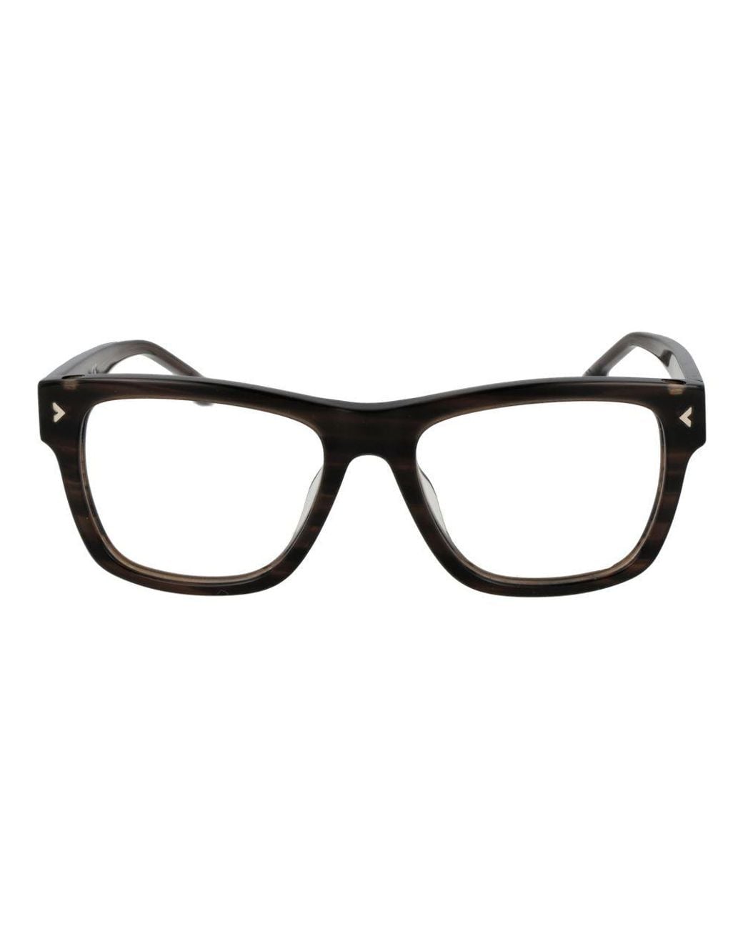Lozza Black Cellulose Acetate Glasses (Frames) for men
