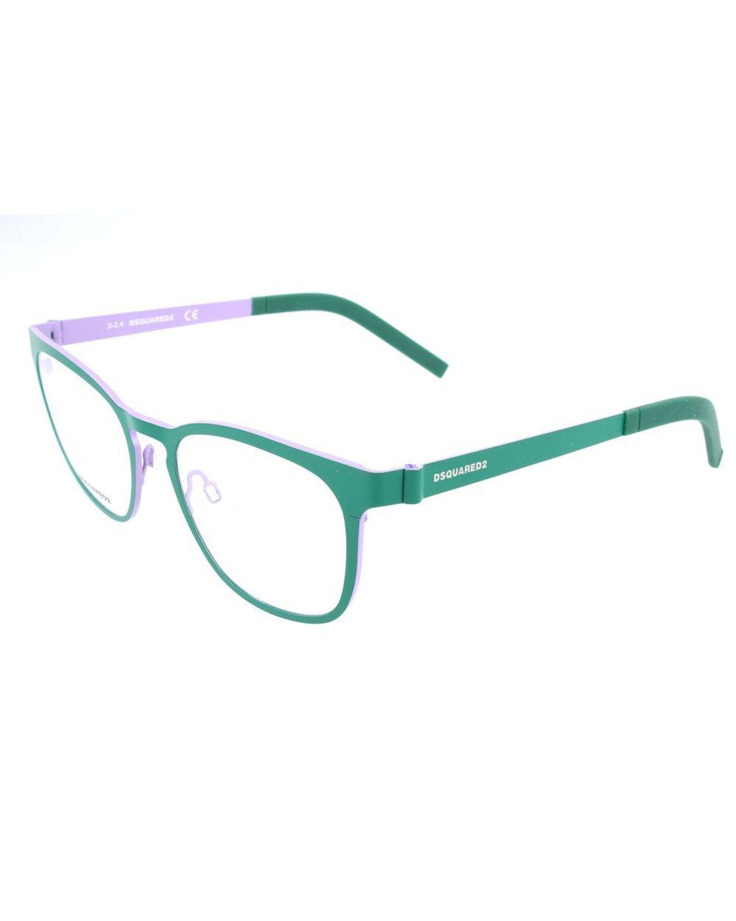 DSquared² Brown Bicolor Metal Glasses (frames)