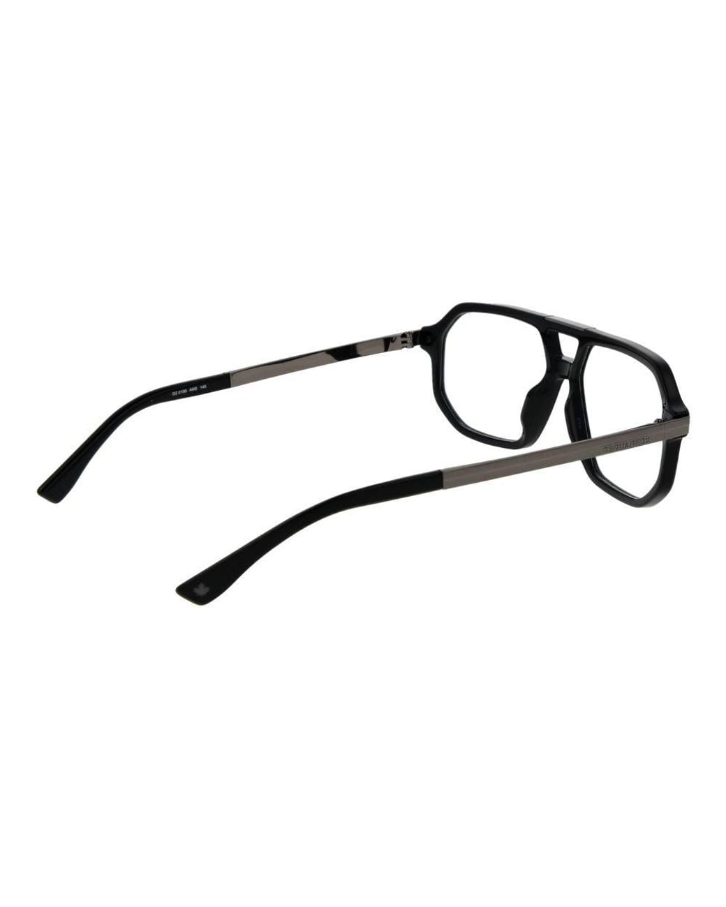 DSquared² Black Acetate Glasses (Frames) for men