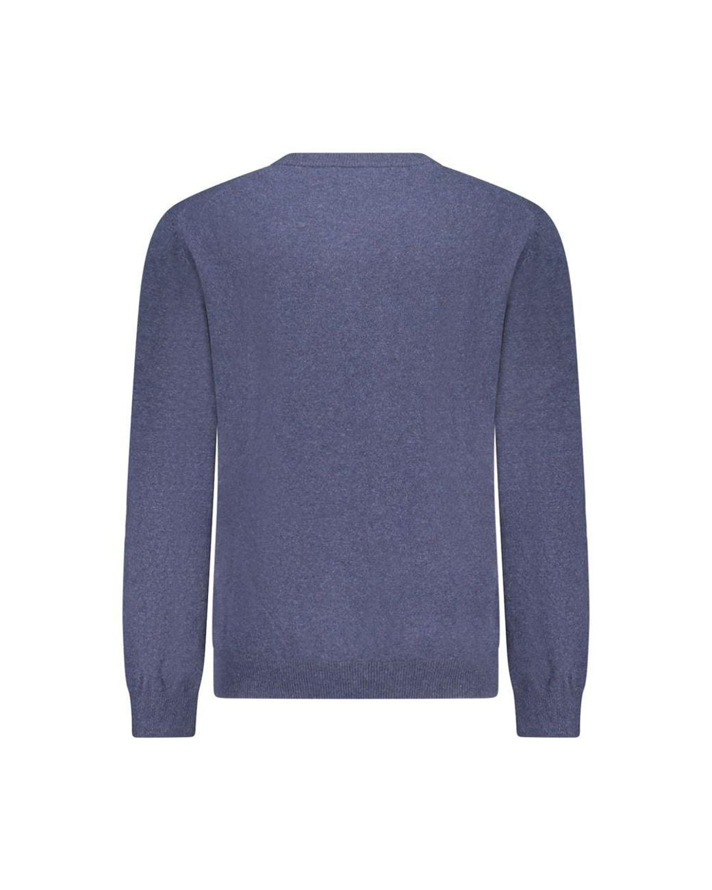 Timberland Blue Wool Sweatshirt for men