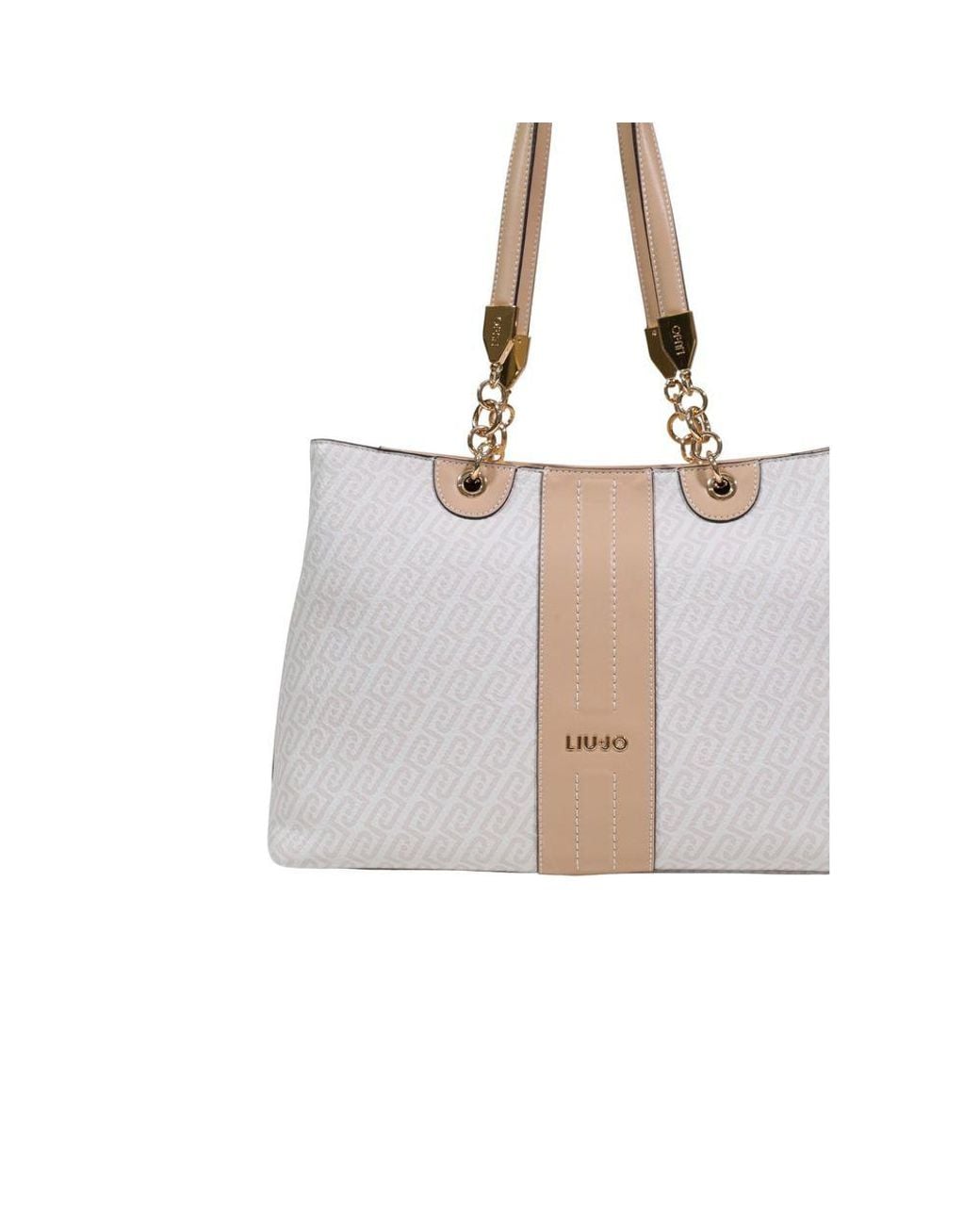 Liu Jo White Polyethylene Handbag