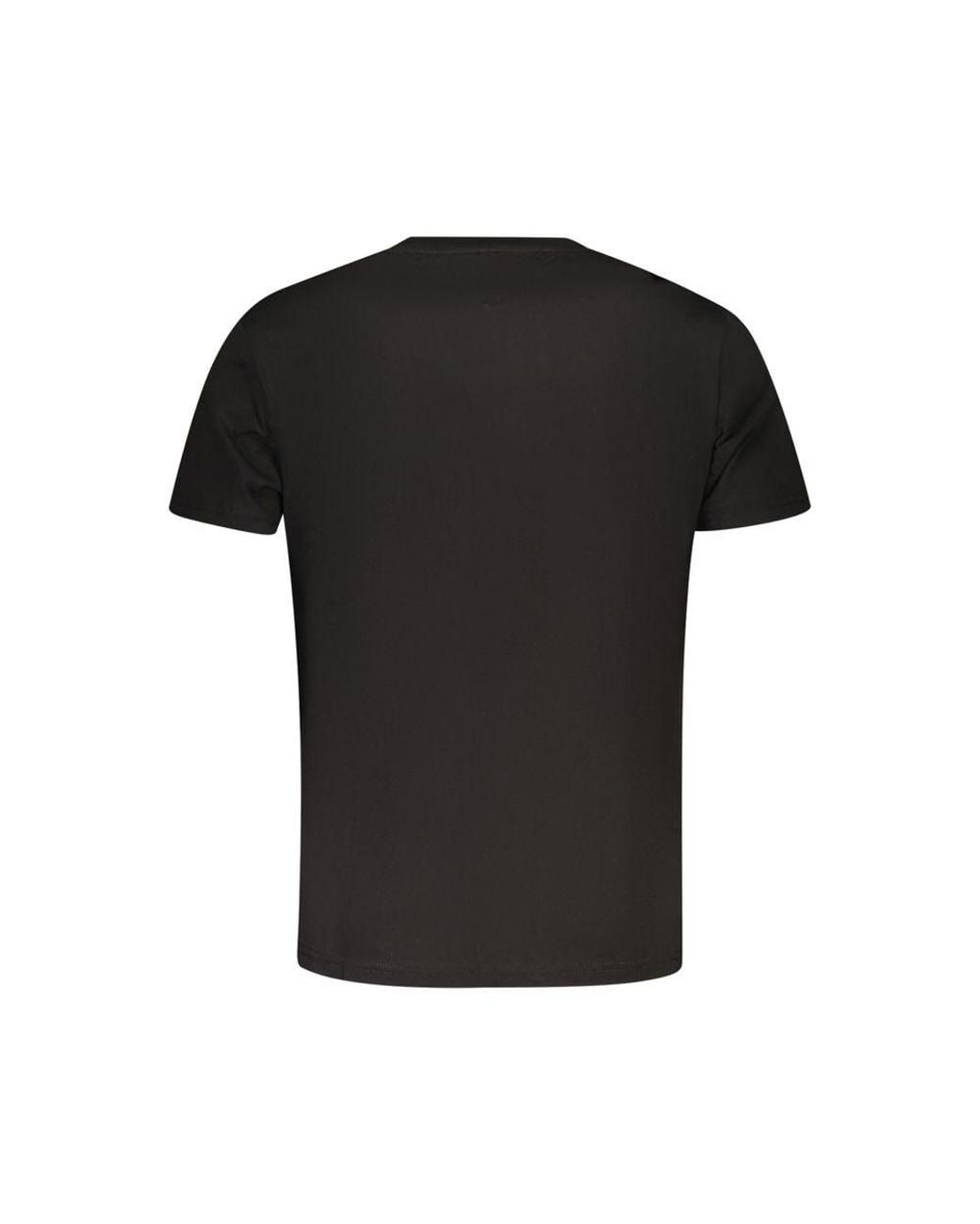 Tommy Hilfiger Black Cotton T-Shirt for men