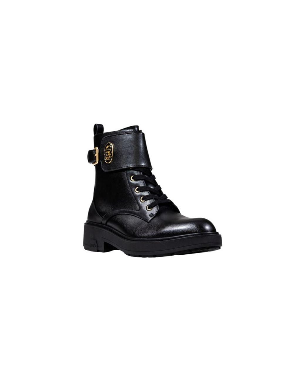 Liu Jo Black Artificial Leather Lace