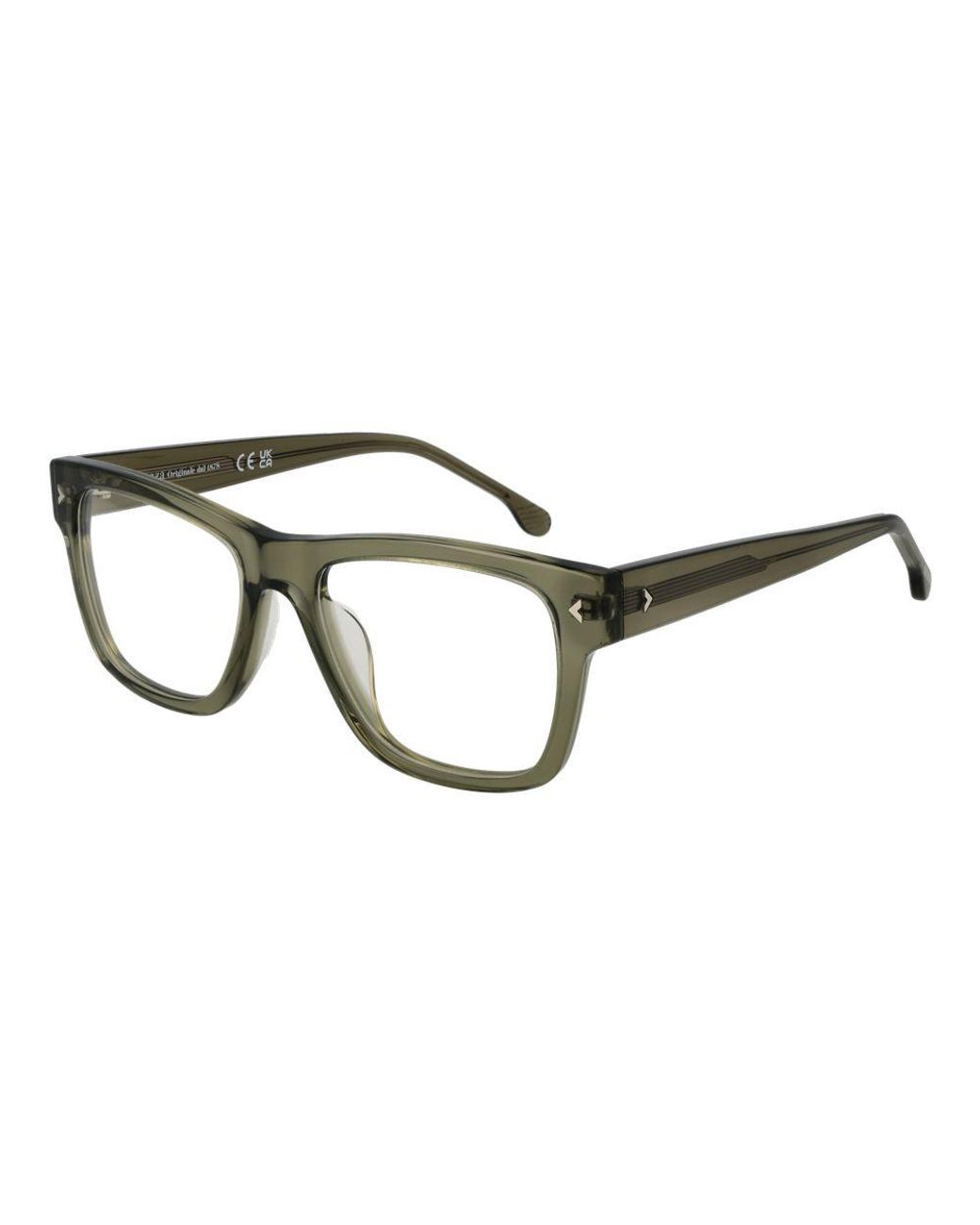 Lozza Green Cellulose Acetate Glasses (Frames) for men