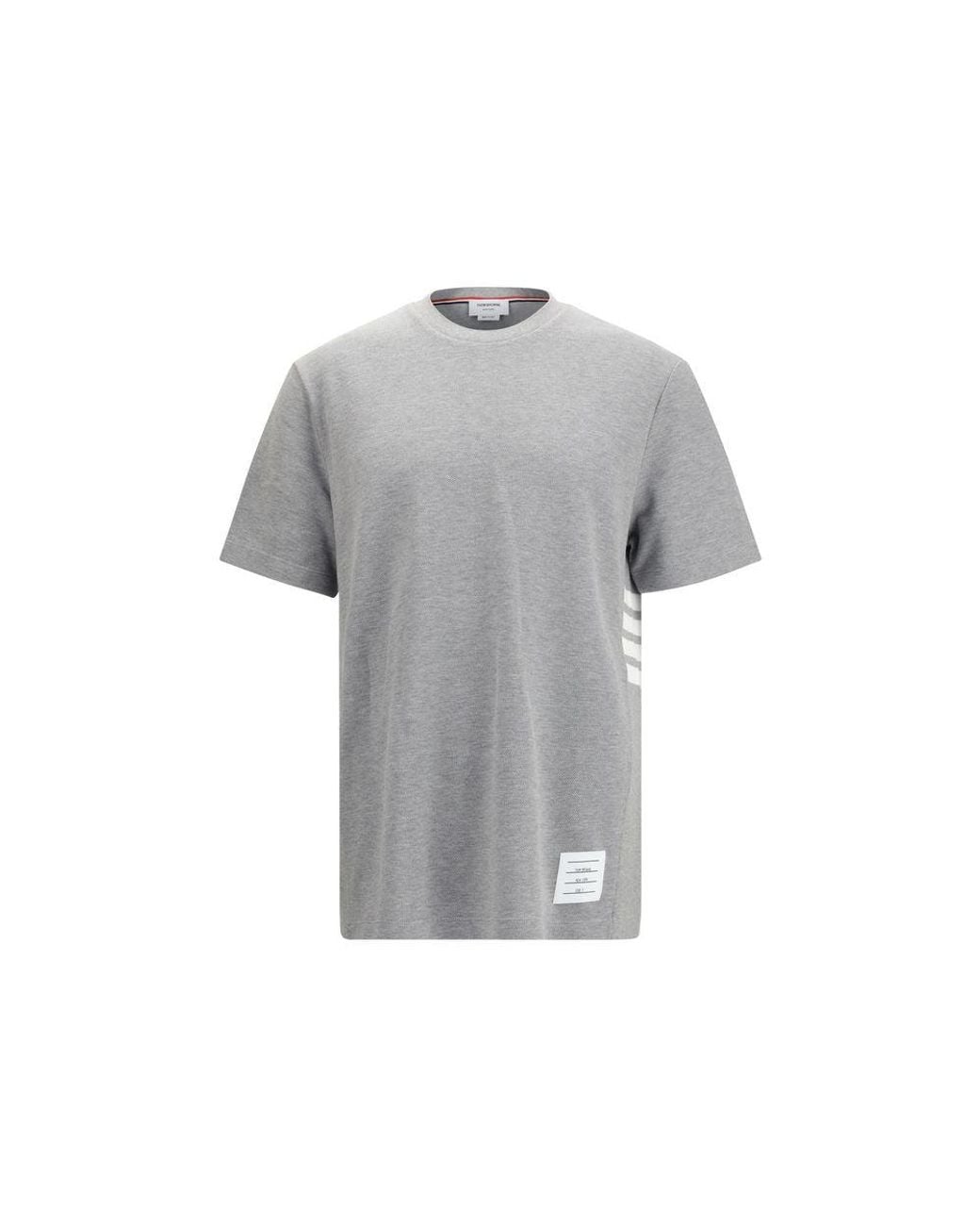 Thom Browne Gray Cotton T for men