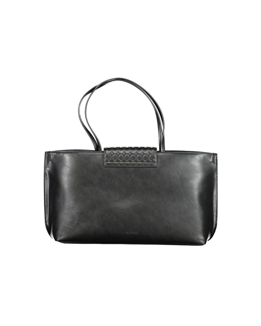 Calvin Klein Black Polyester Handbag