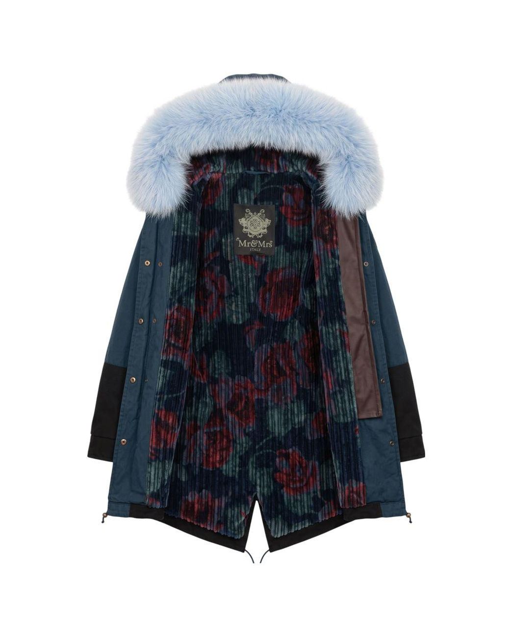 MR & MRS Blue Cotton 's Jacket