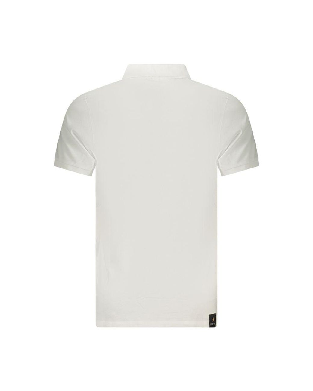 Accademia Militare White Cotton Men's Polo Shirt for men
