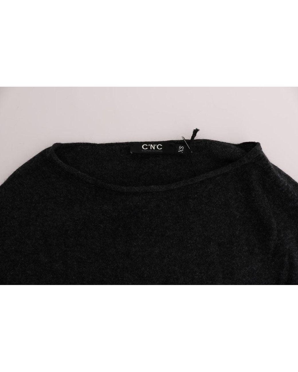 CoSTUME NATIONAL Black Viscose Knitted Sweater