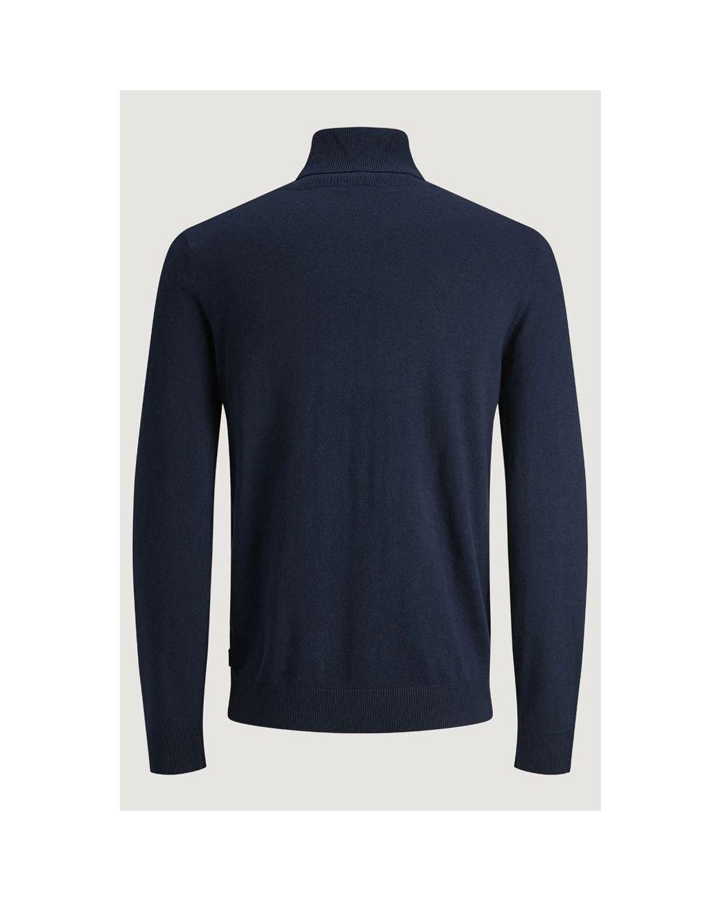 Jack & Jones Blue Cotton Sweater for men