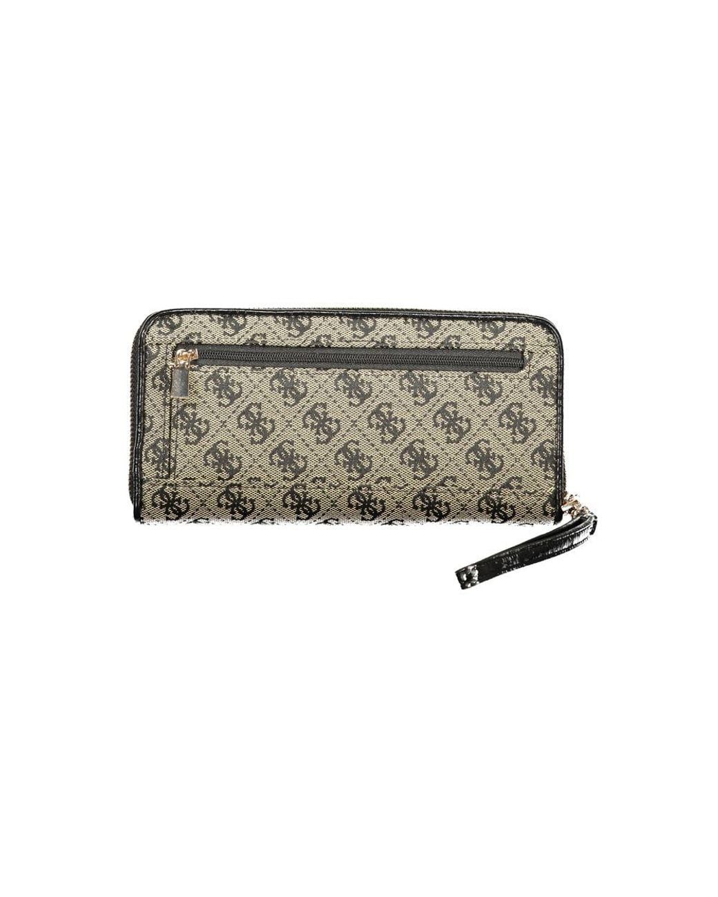 Guess Green Black Polyester Wallet