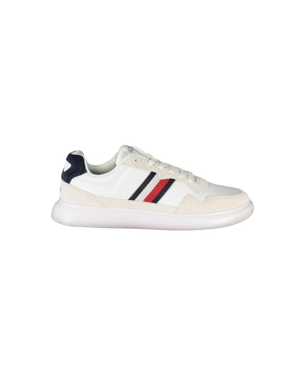 Tommy Hilfiger White Leather Sneaker for men