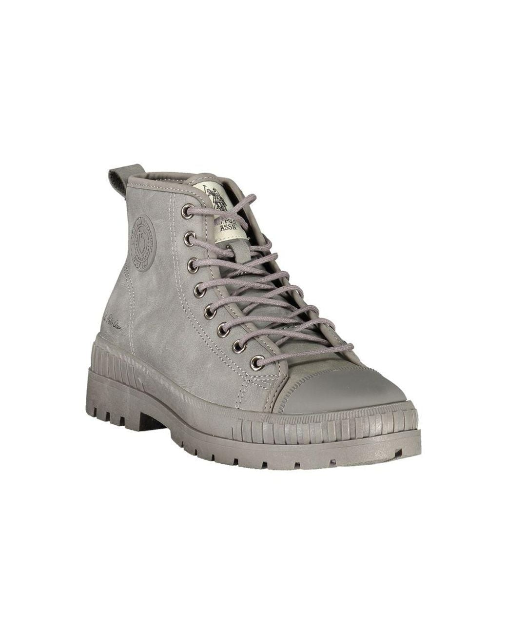 U.S. POLO ASSN. Gray Polyurethane Boot
