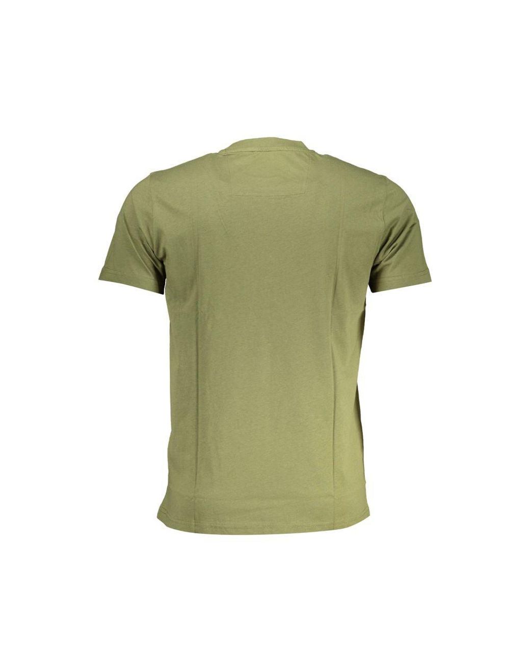 Roberto Cavalli Green Cotton T-Shirt for men