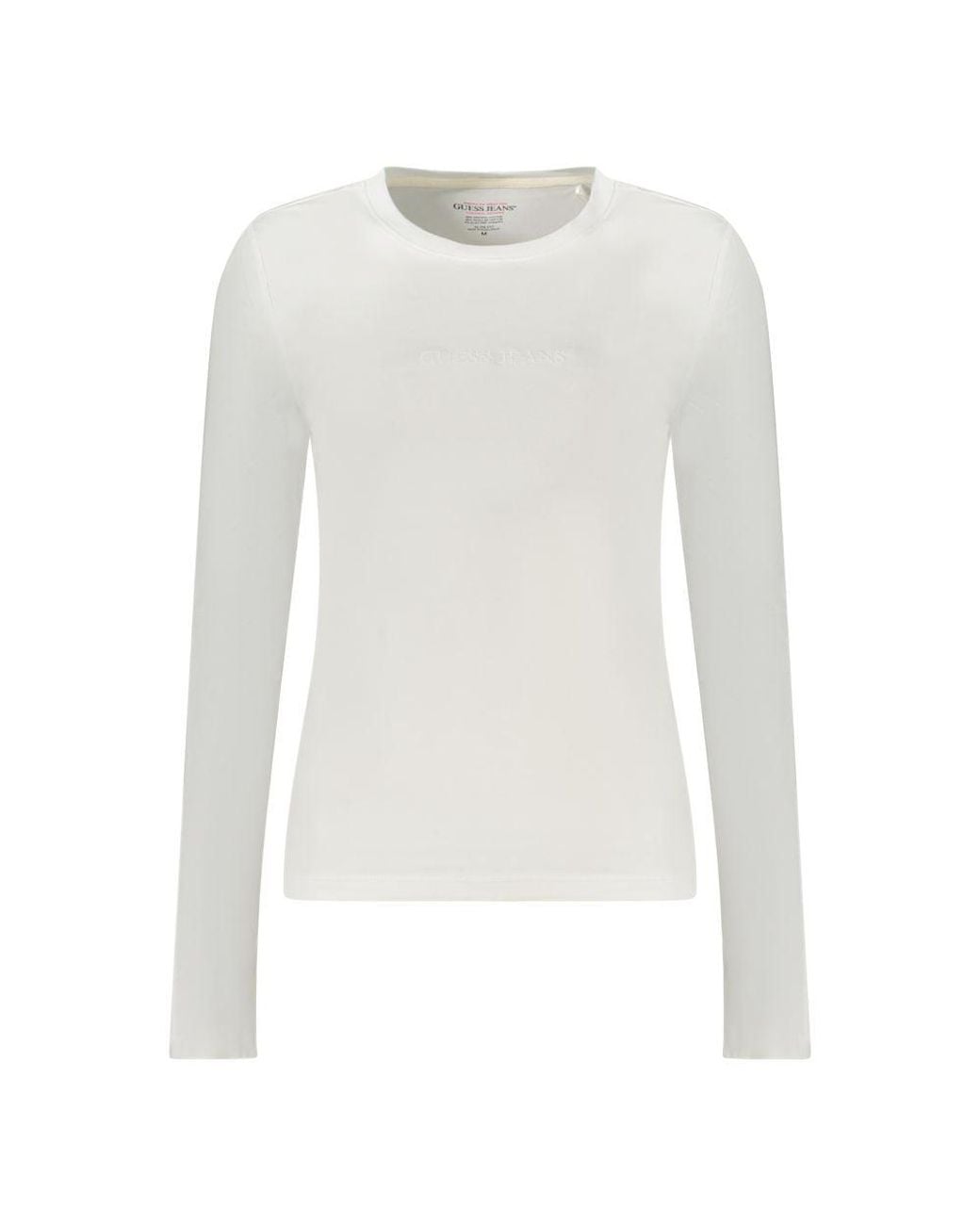 Guess White Cotton T