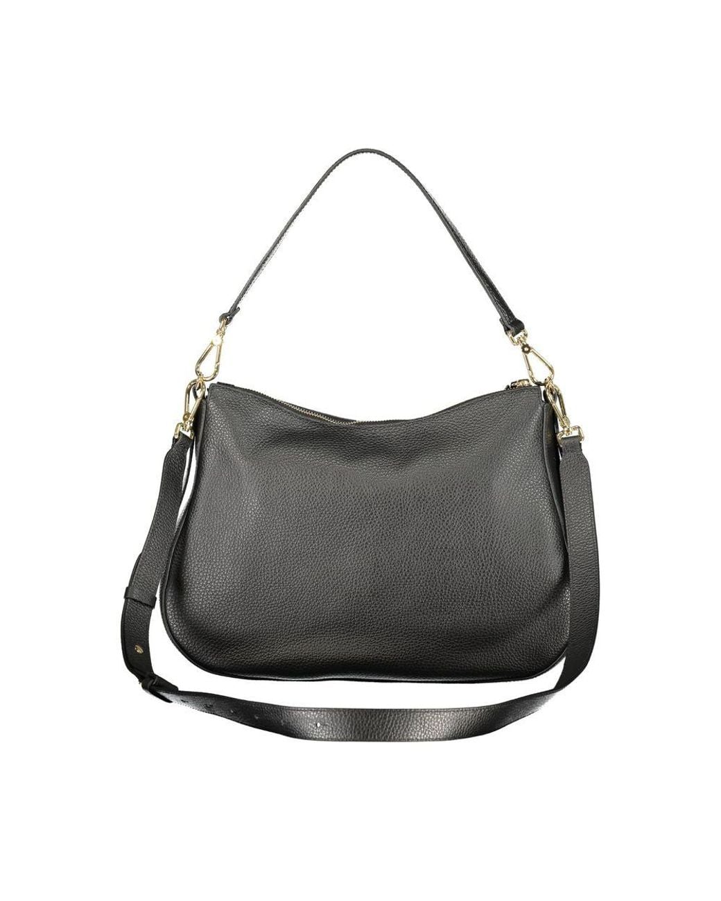 Coccinelle Gray Nero Leather 's Bag