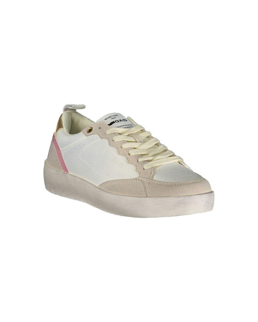 Gas Multicolor Bianco Polyurethane Sneaker