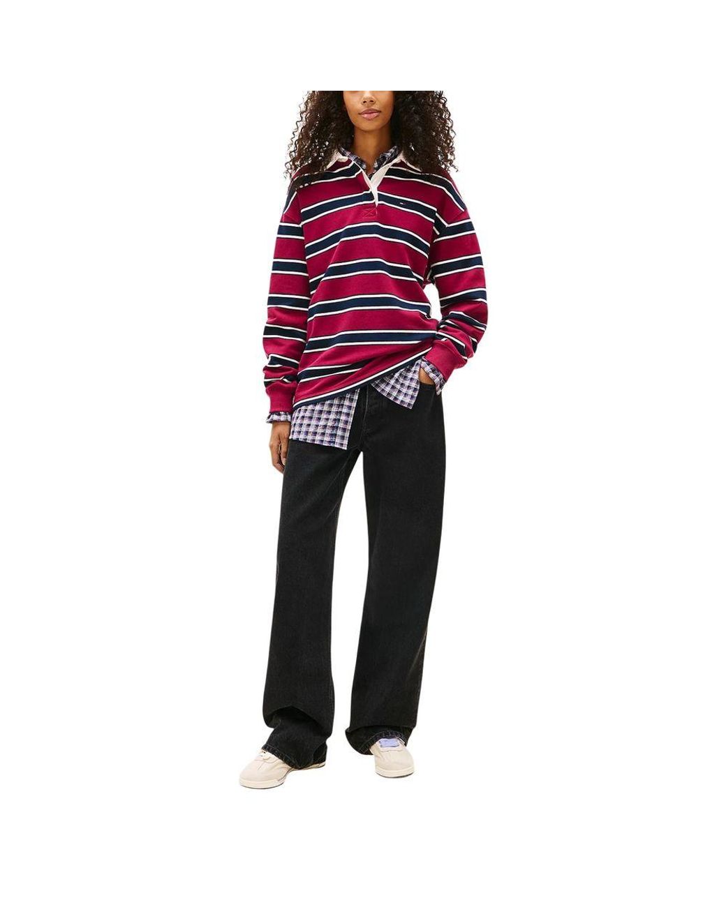 Tommy Hilfiger Black Recycled Cotton Bootcut Jeans