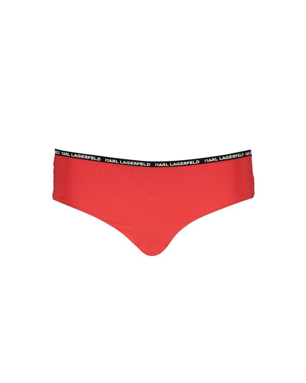 Karl Lagerfeld Red Rosso Poliammide S Swim Briefs
