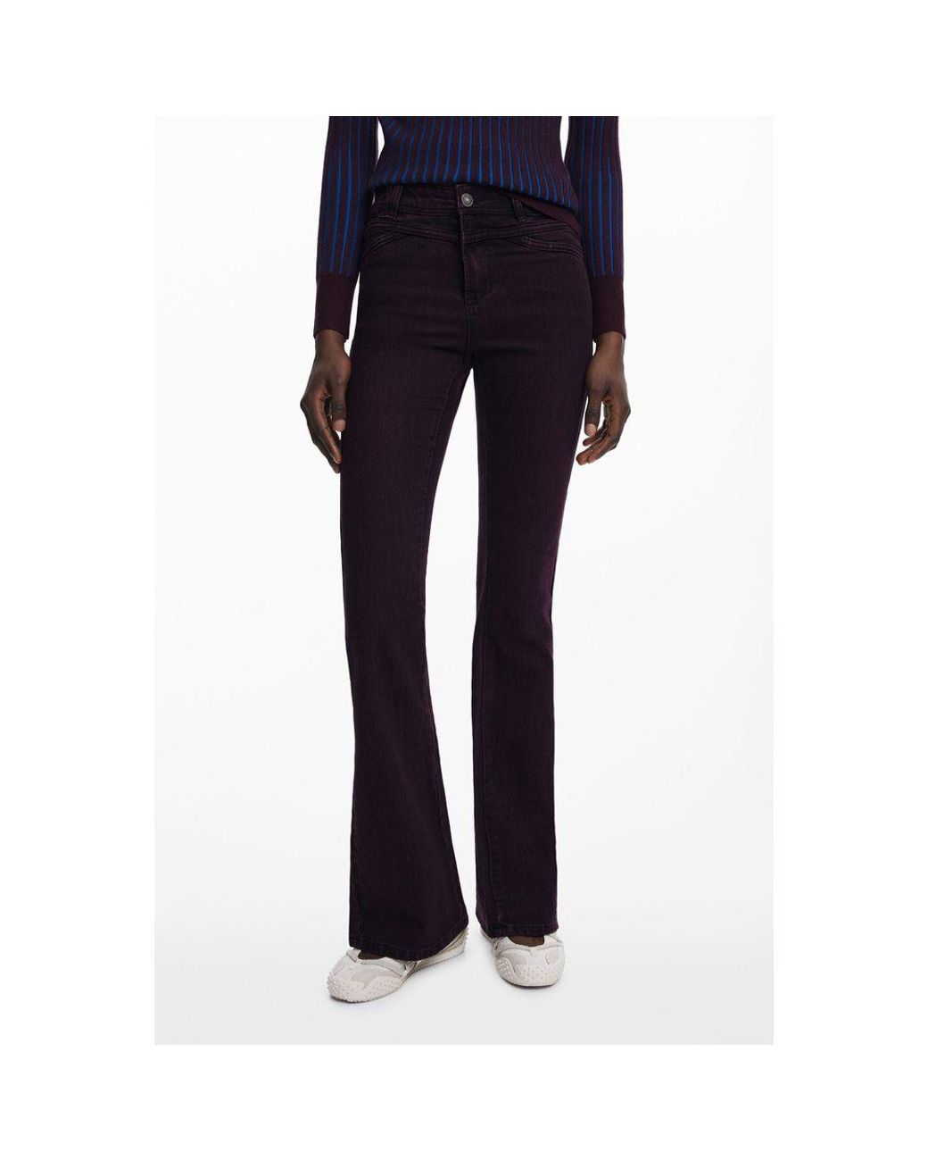 Desigual Blue Flare Jeans