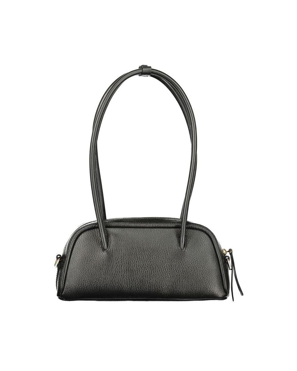 Coccinelle Black Leather Handbag
