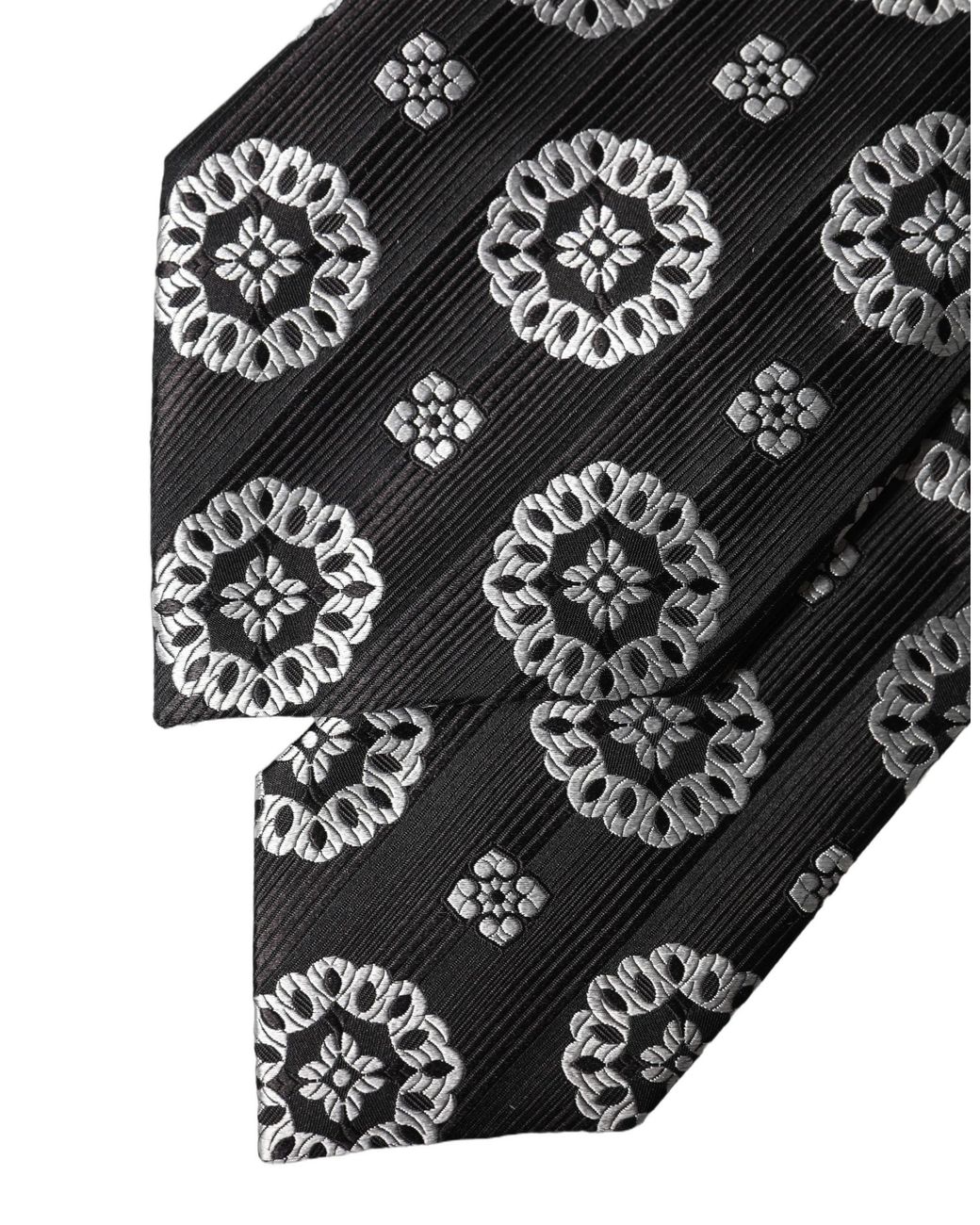 Dolce & Gabbana Multicolor Floral Silk Adjustable Neckwomen's Tie