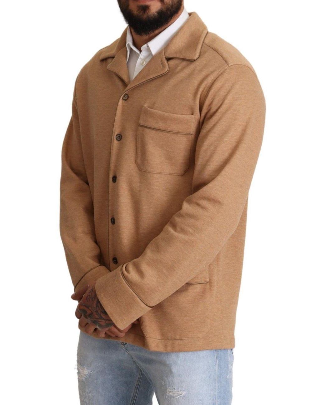 Dolce & Gabbana Blue Elegant Light Jacket For for men