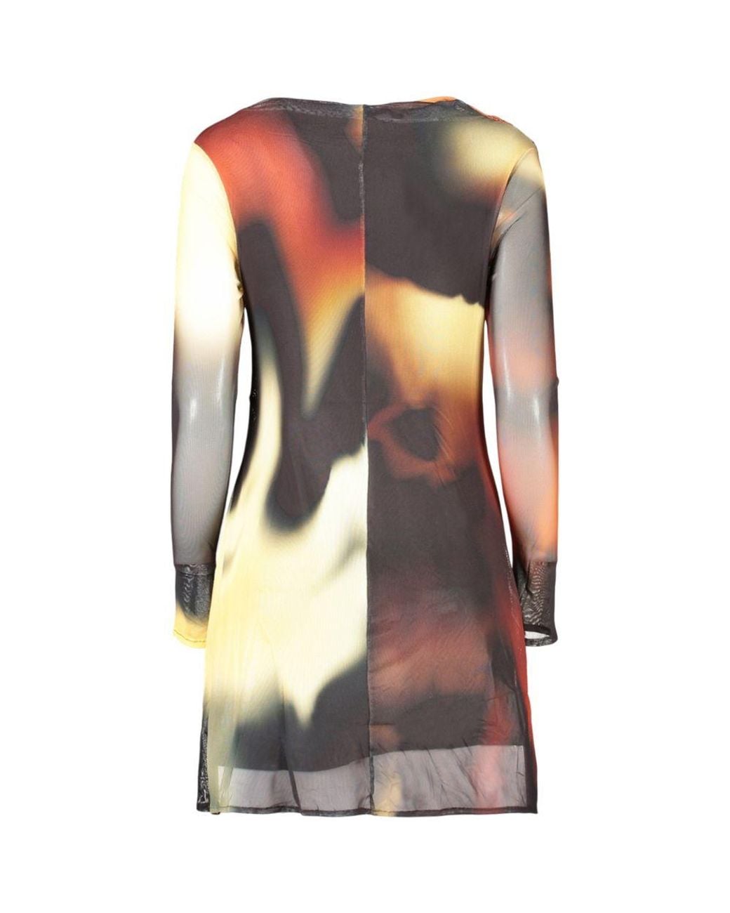 Desigual Multicolor Black Polyester 's Dress